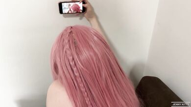 My step sister’s tik tok likes got fucked raw on camera