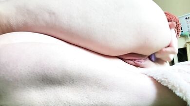 Submissive fat ass slut gets her hole plugged and ruined by big cock