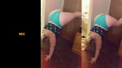 Big Ass Blonde MILF Panty Party Gush Wreck