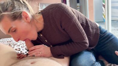 He wants another BJ but I gotta rush to work blonde creampie cum in mouth real amateur