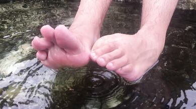 Aussie road trip foot showoff slippers big cock what I crave public restroom